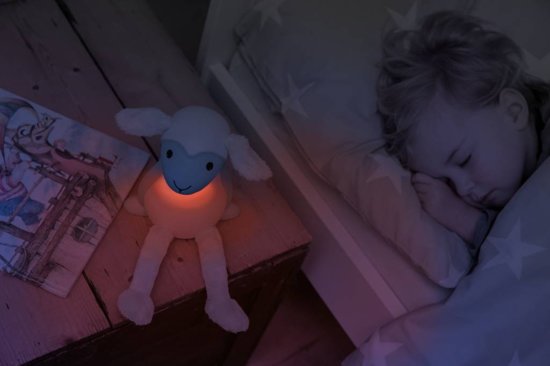 Zazu - Fin 2.0 - Blauw - Nachtlampje - Schaaplampje -  Leeslampje geschikt voor in bed