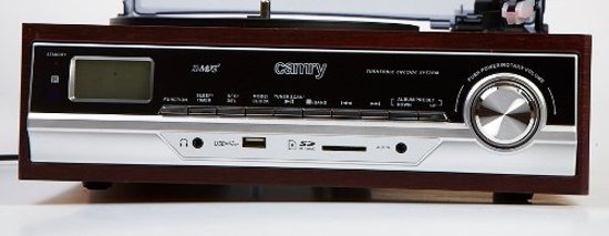 Camry CR 1114 - Draaitafel met SD/MMC/USB stereo recording naar MP3