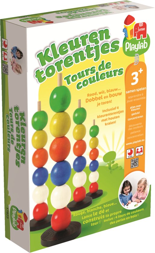 Afbeelding van het spel Kleurentorentjes - Kinderspel