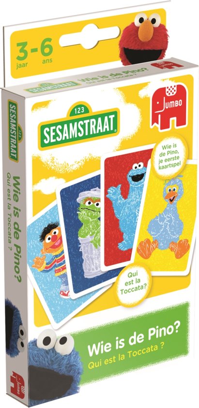 Afbeelding van het spel Sesamstraat Wie is de Pino? - Kinderspel