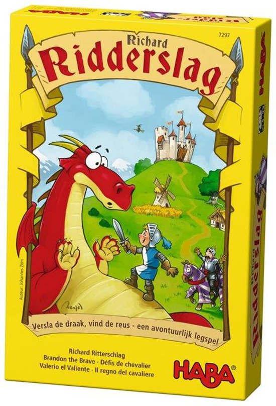 Afbeelding van het spel Spel - Richard Ridderslag (Nederlands) = Duits 7123 - Frans 7296