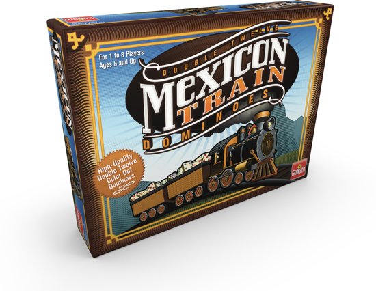 Afbeelding van het spel Mexican Train - Domino - Gezelschapsspel - Goliath