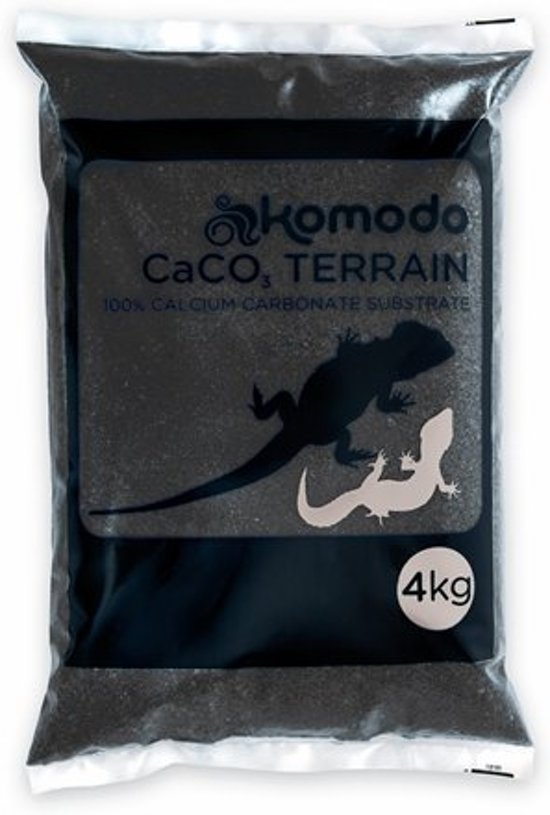 Komodo Caco Zand - Zwart - 4 kg