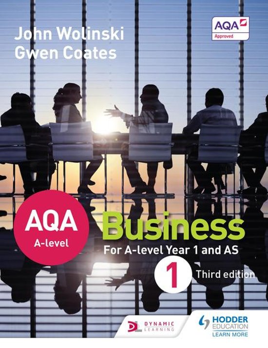 AQA A Level Business 1 Third Edition (Wolinski 