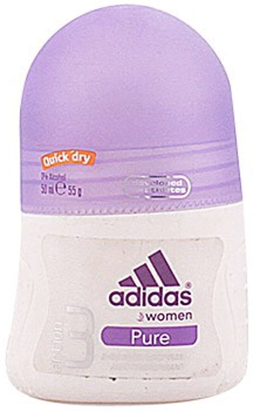 Foto van Adidas ADIDAS WOMAN PURE - deodorant - roll-on 50 ml