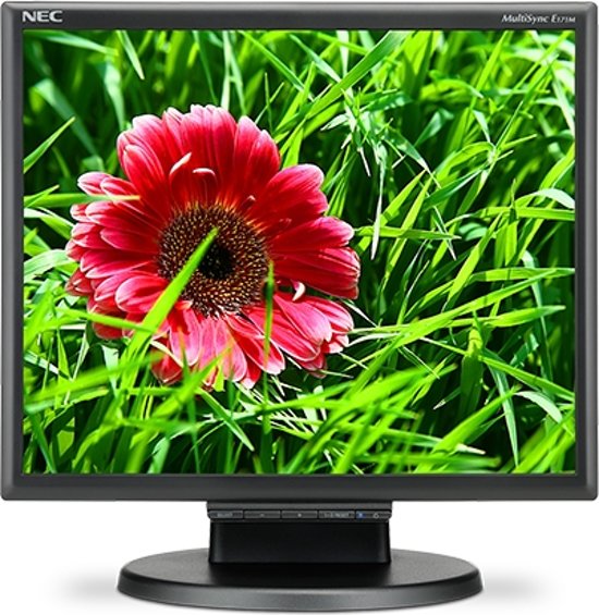 NEC MultiSync E171M 17'' LED Flat Zwart computer monitor