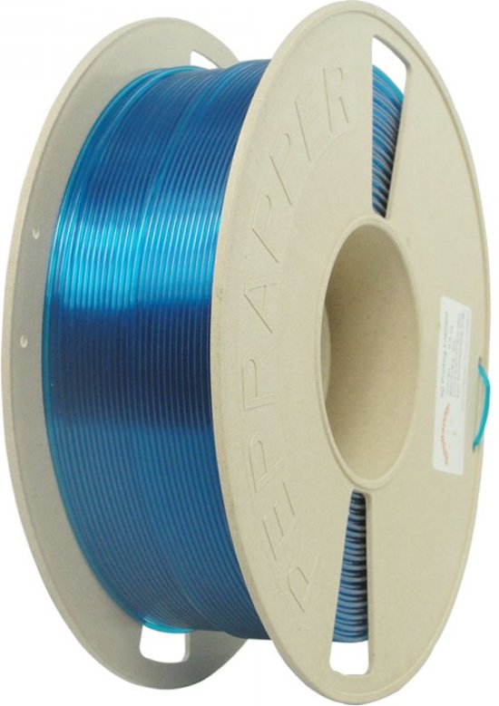1.75mm blauw  PETG filament