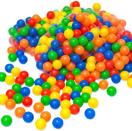 700 Kleurrijke ballenbadballen 5,5cm   plastic ballen kinderballen babyballen   kinderen baby puppy