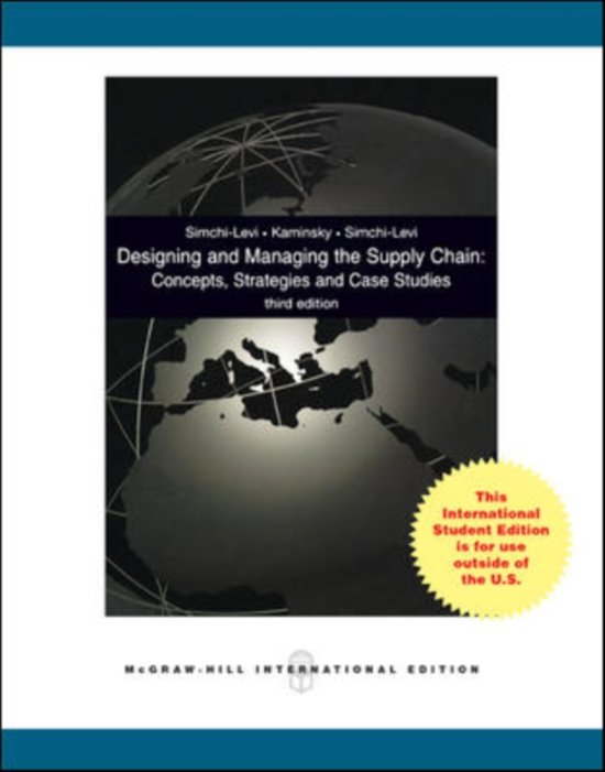 Book summary - supply chain management