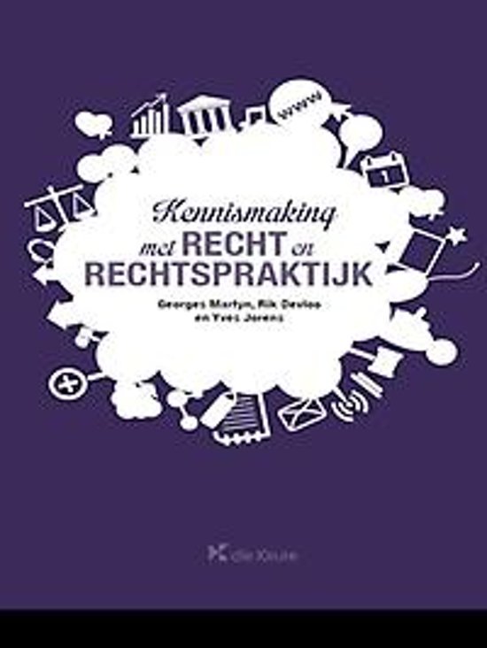 Samenvatting Kennismaking met recht en rechtspraktijk, ISBN: 9789048633760  Grondslagen Van Het Strafrecht