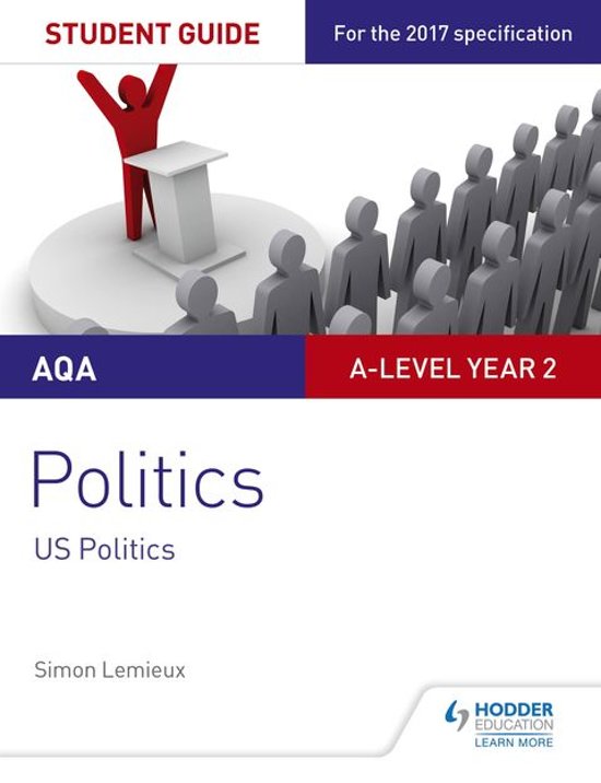 AQA A-level Politics Student Guide 4&colon; Government and Politics of the USA and Comparative Politics