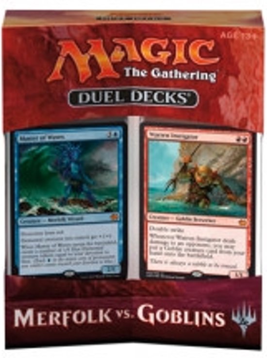 Afbeelding van het spel Magic The Gathering Duel Deck Merfolk vs Goblins