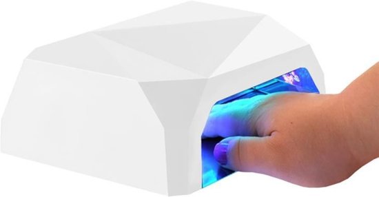 36W Nageltrockner mit UV-LED-Lampe Nägel – Gel-Nagellack/Gel-Nägel/Gel-Nagellack-Trockner – Nagellampe/Nagellampe – weiß