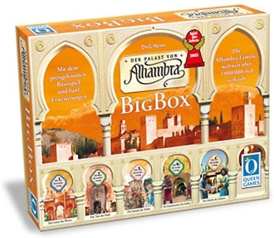Afbeelding van het spel Alhambra big box - Bordspel