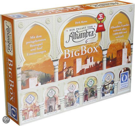 Thumbnail van een extra afbeelding van het spel Alhambra big box - Bordspel