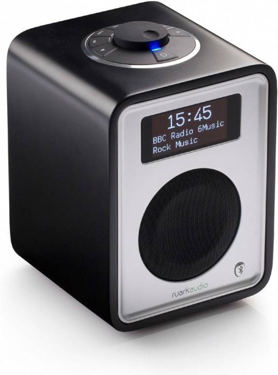 Ruark Audio R1 mk3 - tafelradio - DAB+ - Bluetooth - Zwart