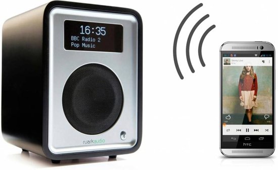 Ruark Audio R1 mk3 - tafelradio - DAB+ - Bluetooth - Zwart