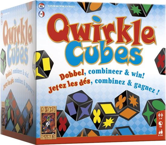 Afbeelding van het spel Qwirkle Cubes Dobbelspel