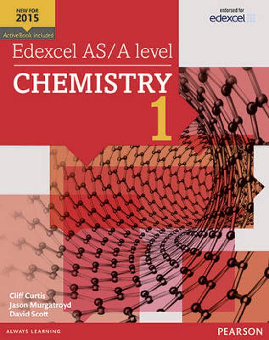 Edexcel AS/A level Chemistry Student Book 1   ActiveBook