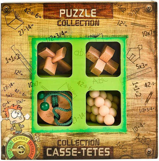Afbeelding van het spel Junior Wooden Puzzles collection