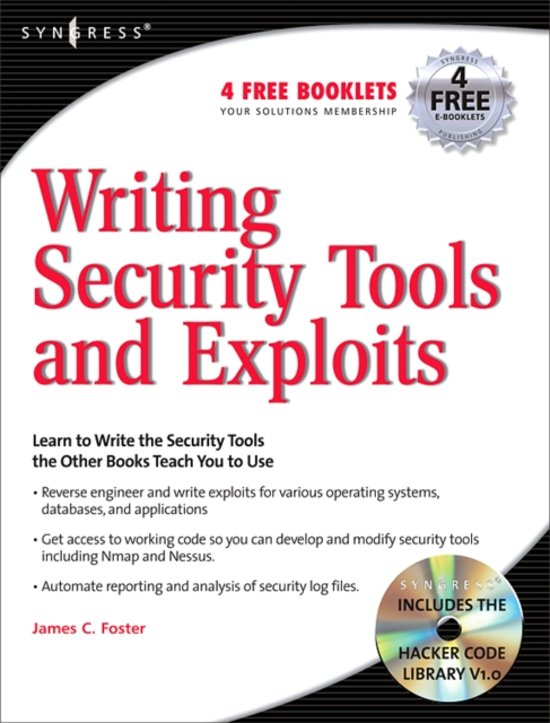 Bol Com Writing Security Tools And Exploits
