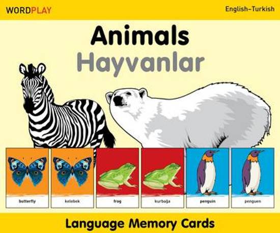 Afbeelding van het spel Animals Language Memory Cards