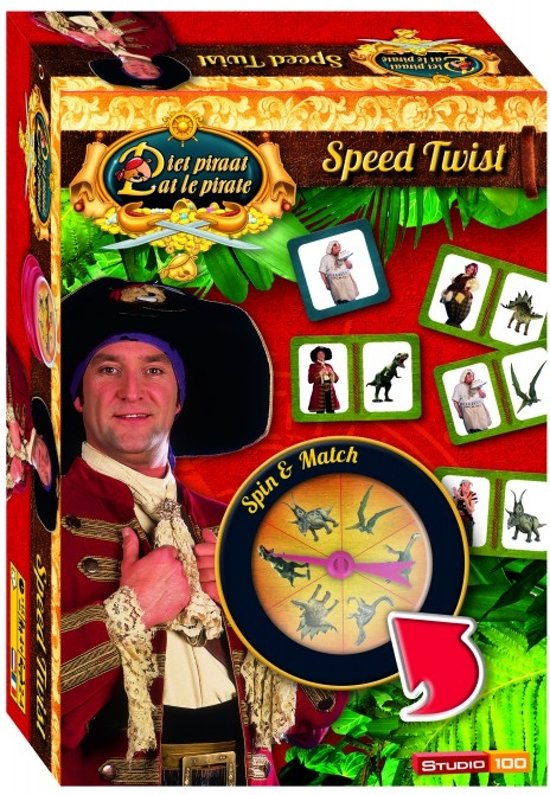 Afbeelding van het spel Piet Piraat Speed Twist Reisspel  - Kinderspel