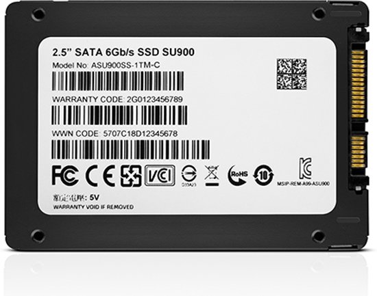 ADATA Ultimate SU900 1 TB 2.5'' SATA III Interne SSD