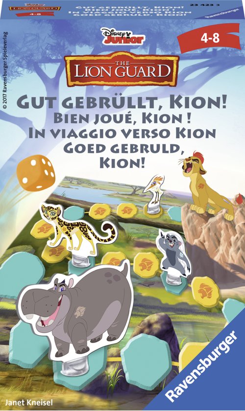 Afbeelding van het spel Ravensburger The Lion Guard goed gebrult, Kion! - pocketspel