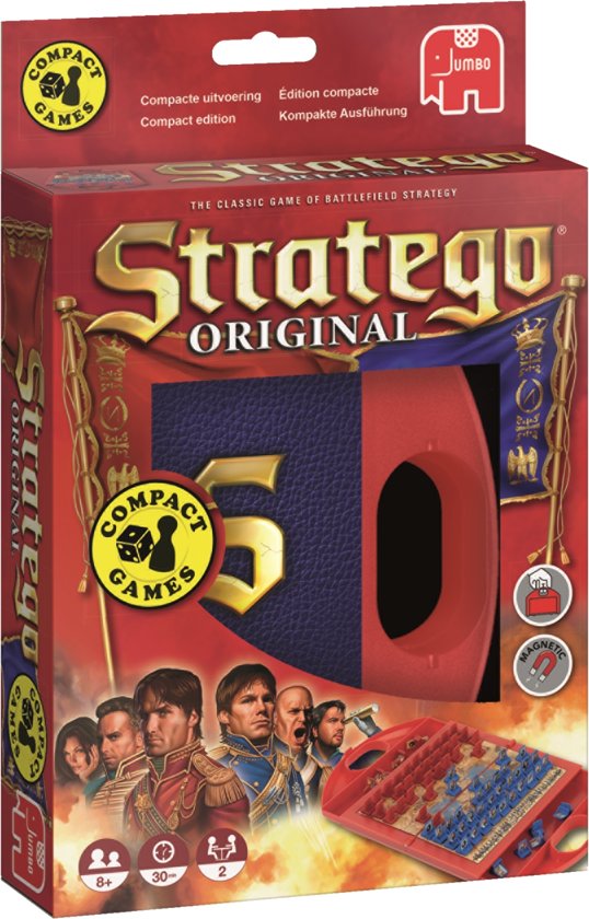 Thumbnail van een extra afbeelding van het spel Stratego Reiseditie