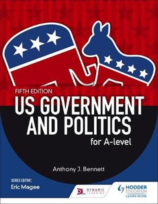A-Level USA Politics notes-  37 PAGES INCLUDED, WRITTEN BY A* STUDENT