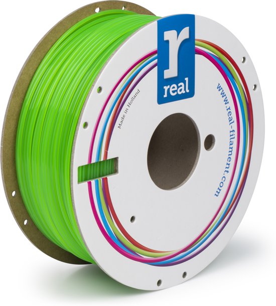 REAL Filament PLA fluoriserend groen 2.85mm (1kg)