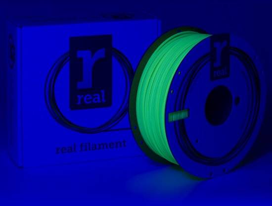REAL Filament PLA fluoriserend groen 2.85mm (1kg)