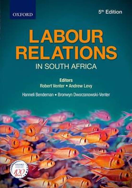 Labour Relations in South Africa 5e