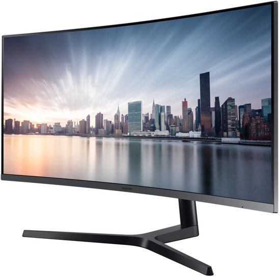Samsung C34H890 34'' Ultra-Wide Quad HD LED Gebogen Zwart computer monitor