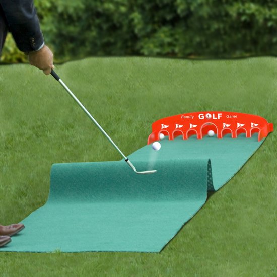 Thumbnail van een extra afbeelding van het spel Family Golf Spel Golfset