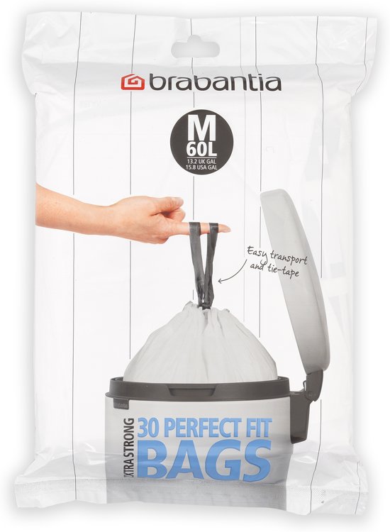 Brabantia PerfectFit Code M 60 Liter (30 stuks)