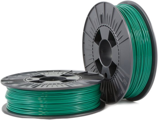 PLA 2,85mm dark green ca. RAL 6016 0,75kg - 3D Filament Supplies