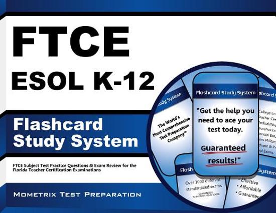 Afbeelding van het spel Ftce Esol K-12 Flashcard Study System