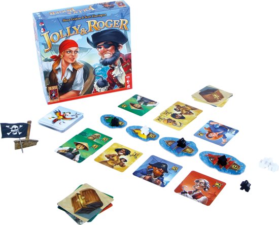 Thumbnail van een extra afbeelding van het spel Jolly & Roger Bordspel