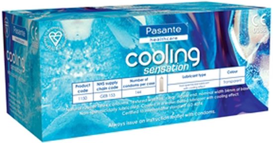Pasante Cooling Sensation Condooms 144 stuks