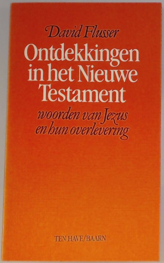 Ontdekkingen in het nieuwe testament - Flusser | 
