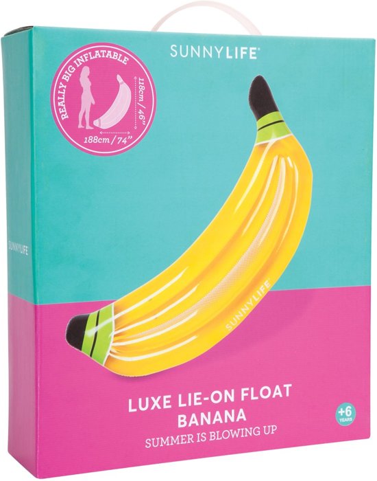 Sunnylife Luxe Banaan Luchtbed