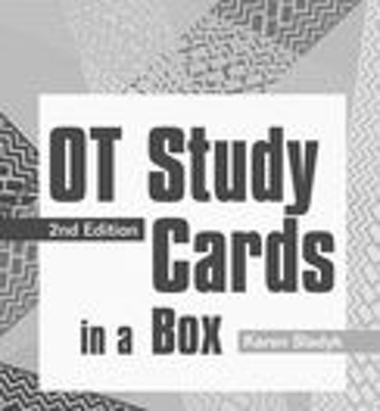 Afbeelding van het spel OT Study Cards in a Box, Second Edition