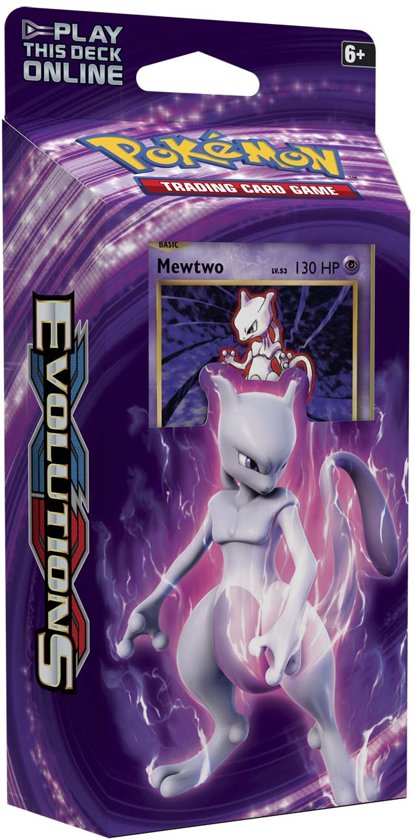 Afbeelding van het spel Pokemon kaarten XY12 Evolutions - Theme Deck Mewtwo