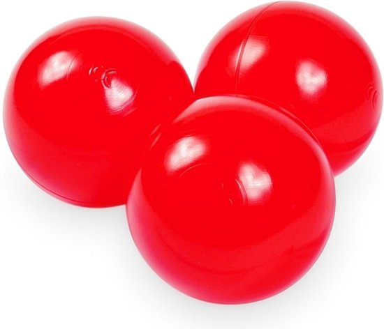 Ballenbak ballen rood (70mm) voor ballenbak 300 stuks