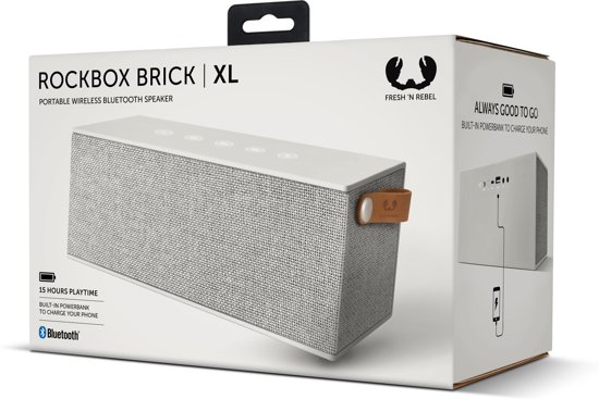 Fresh 'n Rebel Rockbox Brick XL Grijs