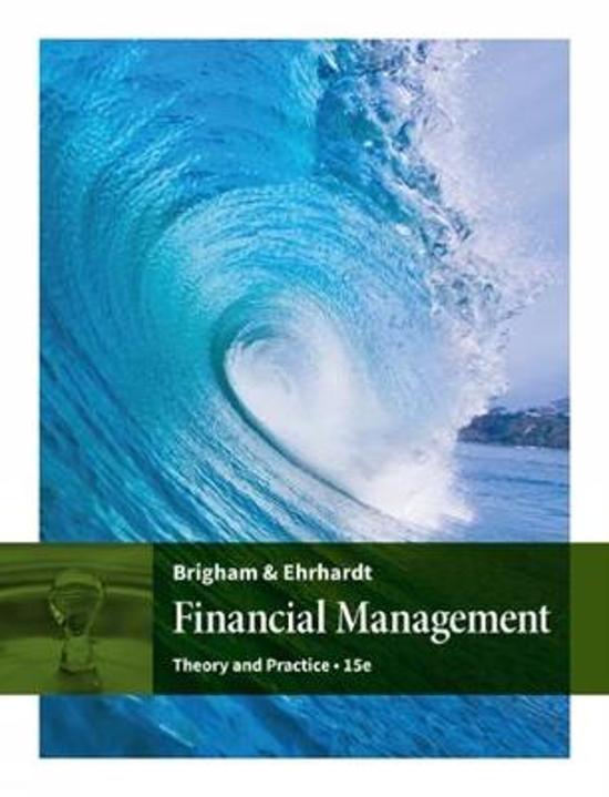 Financial Management; Theory & Practice PDF summary