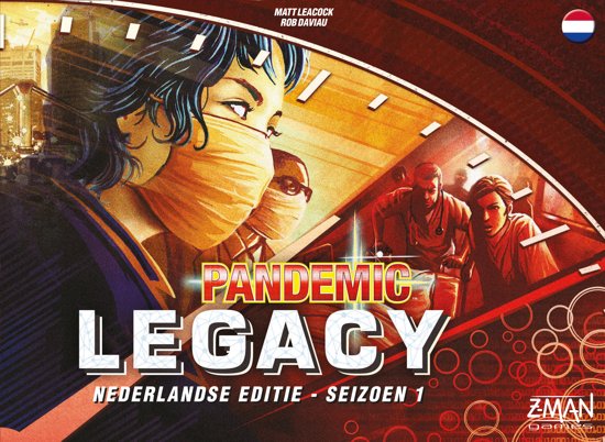 Pandemic Legacy Red - Bordspel