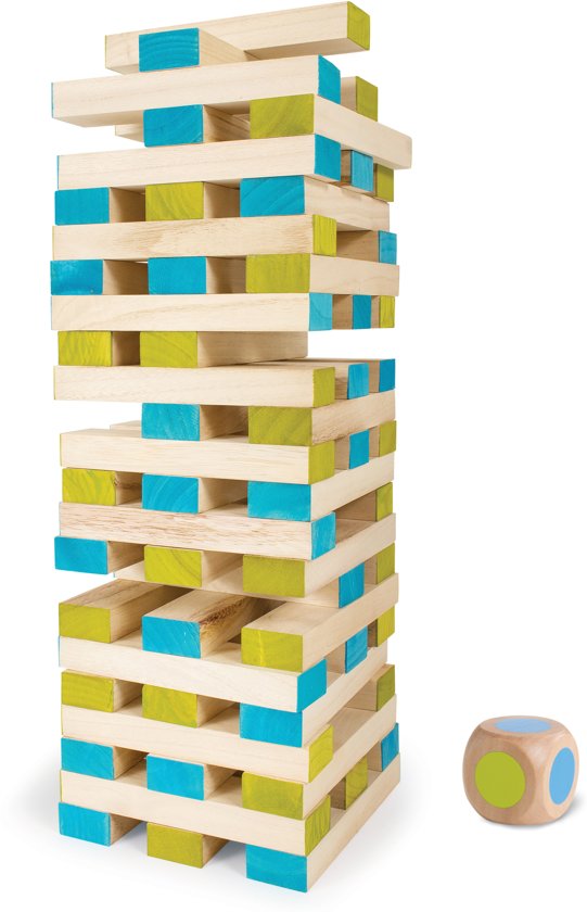 Afbeelding van het spel BS® Grote toren met dobbelsteen
